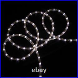 100 Ft. Pure White LED Christmas Rope Lights