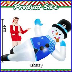 10FT Christmas Inflatables Snowman Outdoor Decorations, Blow up Yard Decorations
