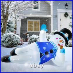 10FT Christmas Inflatables Snowman Outdoor Decorations, Blow up Yard Decorations