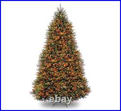 10FT Christmas Tree Artificial Pine Tree with LED Lights Xmas Holiday Decorates