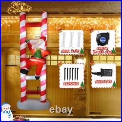 10FT Hanging Christmas Inflatables Climbing Santa, Outdoor Christmas Blow up Clim 10FT Hanging Christmas Inflatables Climbing Santa, Outdoor Christmas Blow up Clim