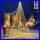 10Ft_404_LED_with_7_08_Topper_Waterproof_Iron_Pole_Warm_White_New_01_nhbo