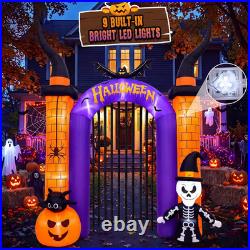 10.8FT Halloween Inflatables Archway Outdoor Decoration