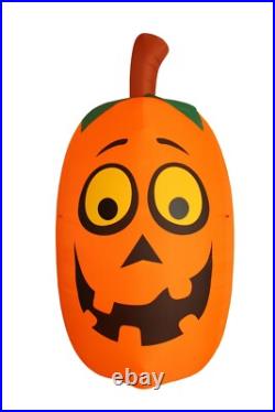 10 Foot Tall Halloween Inflatable Funny Cute Pumpkin LED Lights Yard Decoration