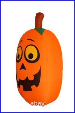 10 Foot Tall Halloween Inflatable Funny Cute Pumpkin LED Lights Yard Decoration