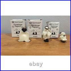10 Piece Best Friends Christmas Pageant Nativity Set