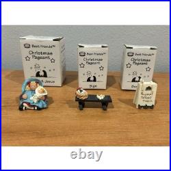 10 Piece Best Friends Christmas Pageant Nativity Set