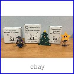 10 Piece Best Friends Christmas Pageant Nativity Set