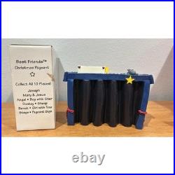 10 Piece Best Friends Christmas Pageant Nativity Set