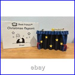 10 Piece Best Friends Christmas Pageant Nativity Set