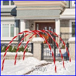 10ft Christmas Candy Light Arch LED Christmas Outdoor Arches WithFlasher Décor 10ft Christmas Candy Light Arch LED Christmas Outdoor Arches WithFlasher Décor