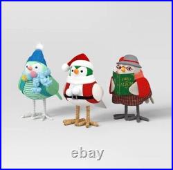 10pc Featherly Friends 2024 Reunion Collection Christmas Bird Set Wondershop
