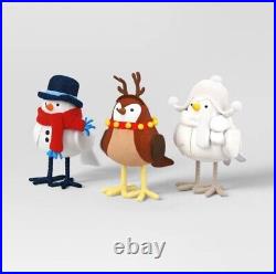 10pc Featherly Friends 2024 Reunion Collection Christmas Bird Set Wondershop