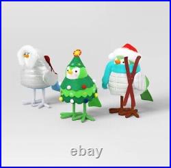 10pc Featherly Friends 2024 Reunion Collection Christmas Bird Set Wondershop