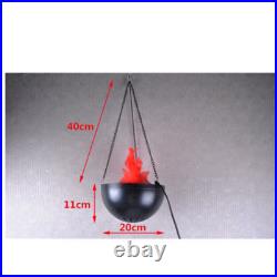 10x LED Flame Lamp Hanging Fake Fire Simulated Halloween Xmas Decoration Light