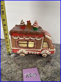 11-1/2 Gingerbread Peppermint Candy Cupcake Sweet Treat Truck Valerie Parr Hill