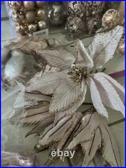 120+ Rose Gold Christmas Tree Ornaments Decoration Hobby Lobby