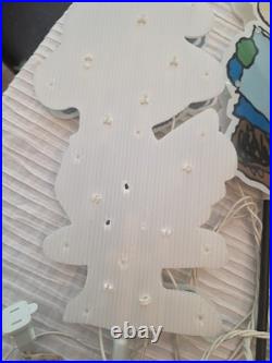 12 Caroler Peanuts Pathway Markers, Snoopy Peanuts Christmas Decorations, LED C