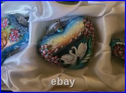 12 Days Of Christmas Glass Ornament Set of 12 by G. DeBrekht Holiday Décor