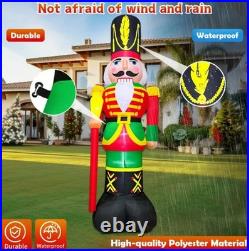 12 Feet Nutcracker Christmas Inflatable LED Light up Decor Outdoor Holiday Decor