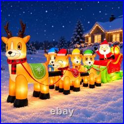 12 Ft Christmas Inflatables Outdoor Decorations Giant Blow up Yard Decorations I
