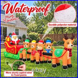 12 Ft Christmas Inflatables Outdoor Decorations Giant Blow up Yard Decorations I