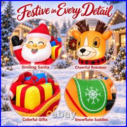 12 Ft Christmas Inflatables Outdoor Decorations Giant Blow up Yard Decorations I