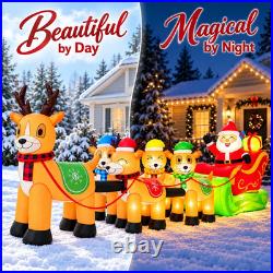 12 Ft Christmas Inflatables Outdoor Decorations Giant Blow up Yard Decorations I