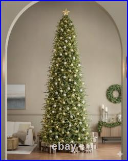 12 Ft. Grand Duchess Twinkling FULL Balsam Fir LED Artificial Christmas Tree T37