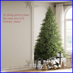 12 Ft Hinged Artificial Christmas Tree, Easy Assembly, Green