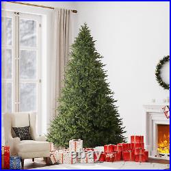 12 Ft Hinged Artificial Christmas Tree, Easy Assembly, Green