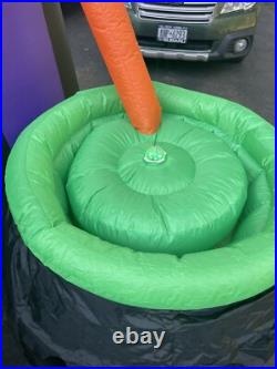 12 Ft Inflatable Cacking Halloween Witch Giant Airblown Excel Cond Inflatable