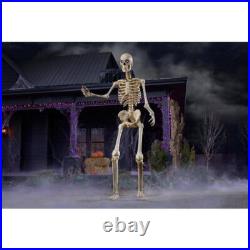 12 Ft Skeleton LED Illuminated Poseable Arms Home Decor Halloween Indoor/Outdoor
