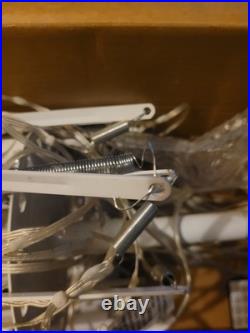 12' Giant-Sized Motion LED Cone Tree with Star Christmas Decor HOME DEPOT. READ