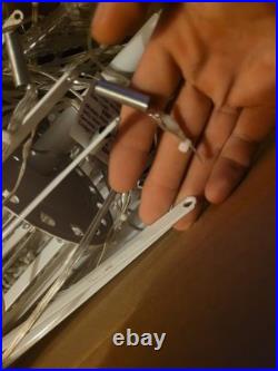 12' Giant-Sized Motion LED Cone Tree with Star Christmas Decor HOME DEPOT. READ