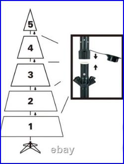 12 ft. Elegant Twinkling Grand Fir LED Pre-Lit Artificial Christmas Tree