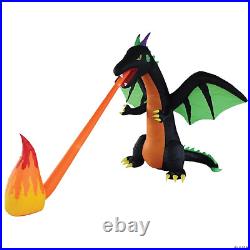 13Ft. Fire Breathing Dragon Halloween Inflatable yard Decoration