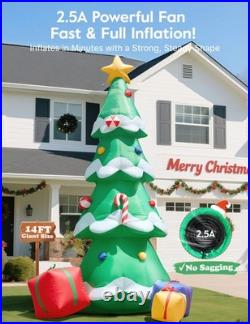14FT Christmas Tree Inflatable Outdoor Decoration, Giant Christmas Inflatable 14FT Christmas Tree Inflatable Outdoor Decoration, Giant Christmas Inflatable