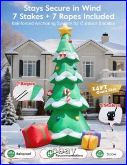14FT Christmas Tree Inflatable Outdoor Decoration, Giant Christmas Inflatable 14FT Christmas Tree Inflatable Outdoor Decoration, Giant Christmas Inflatable