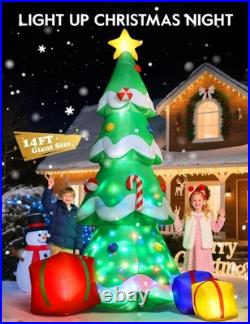 14FT Christmas Tree Inflatable Outdoor Decoration, Giant Christmas Inflatable 14FT Christmas Tree Inflatable Outdoor Decoration, Giant Christmas Inflatable