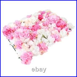15 Artificial Silk Flower Wall, Flower Backdrop Wall Panels, Flower Wall Panel