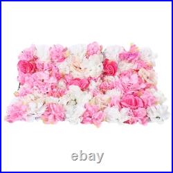 15 Artificial Silk Flower Wall, Flower Backdrop Wall Panels, Flower Wall Panel