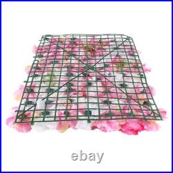 15 Artificial Silk Flower Wall, Flower Backdrop Wall Panels, Flower Wall Panel