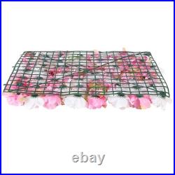 15 Artificial Silk Flower Wall, Flower Backdrop Wall Panels, Flower Wall Panel