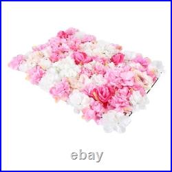 15 Artificial Silk Flower Wall, Flower Backdrop Wall Panels, Flower Wall Panel