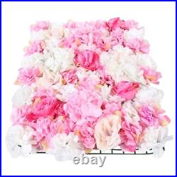 15 Artificial Silk Flower Wall, Flower Backdrop Wall Panels, Flower Wall Panel