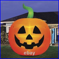 15' LED Colossal Pumpkin Halloween Inflatable Prelit Outdoor Yard Holiday Decor