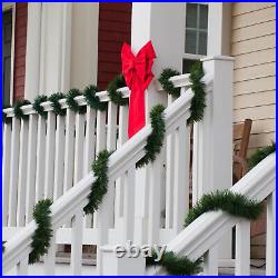 16.4Ft PreLit Christmas Garland With LED Lights Pine Needle Christmas Garland