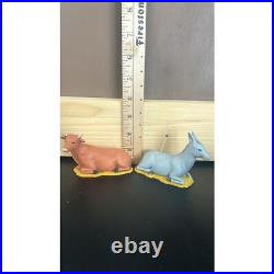 16 Vintage Nativity Scene Ceramic