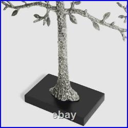 $1750 Michael Aram Silver Espalier Christmas Ornament Hanging Tree Large